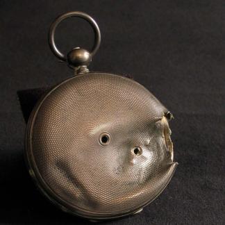 bullet struck pocket watch of sgt john o foering 86 20 3 1